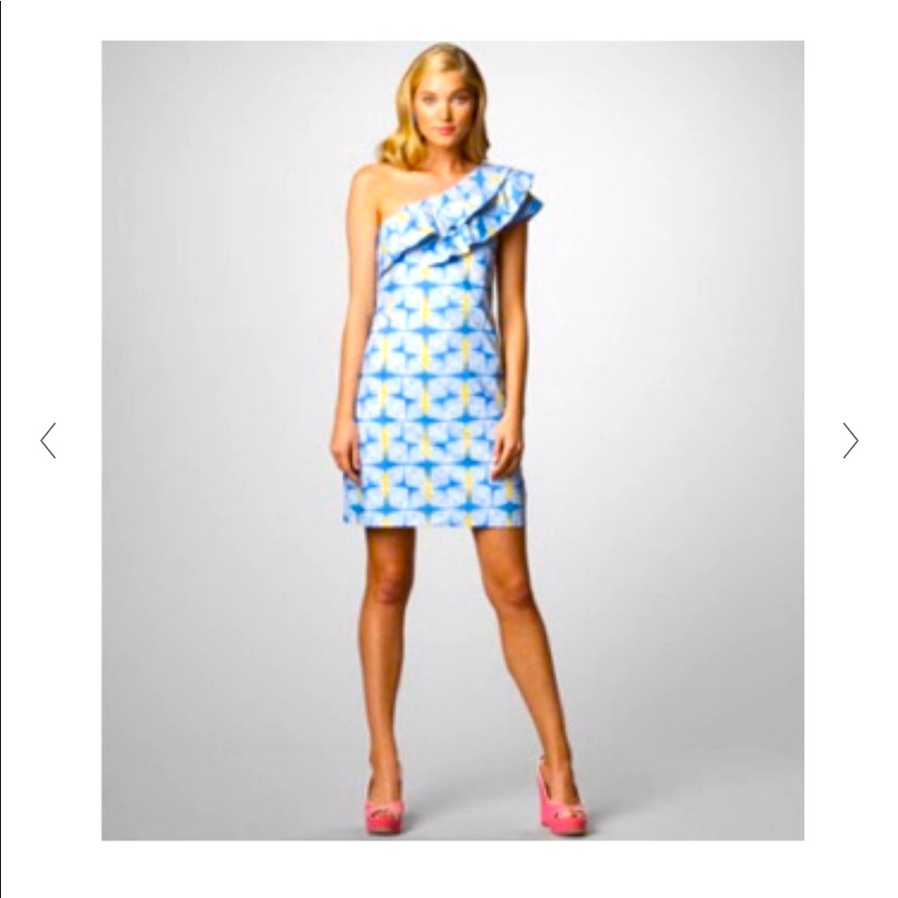 LILLY PULITZER Sandra dress - butterfly - size 4